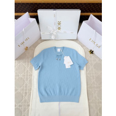디올 26ss CD 니트 반팔
