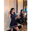 톰브라운 26 신상 민소매 카라 원피스