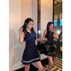 톰브라운 26 신상 민소매 카라 원피스