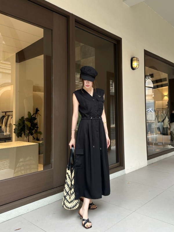 프라다 2026SS 신상 민소매 원피스