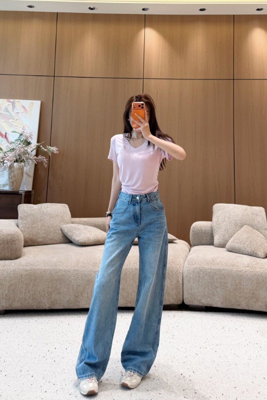 프라다 26 신상 데님 팬츠