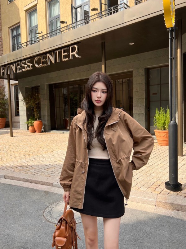 프라다 2026SS 신상 후드 자켓