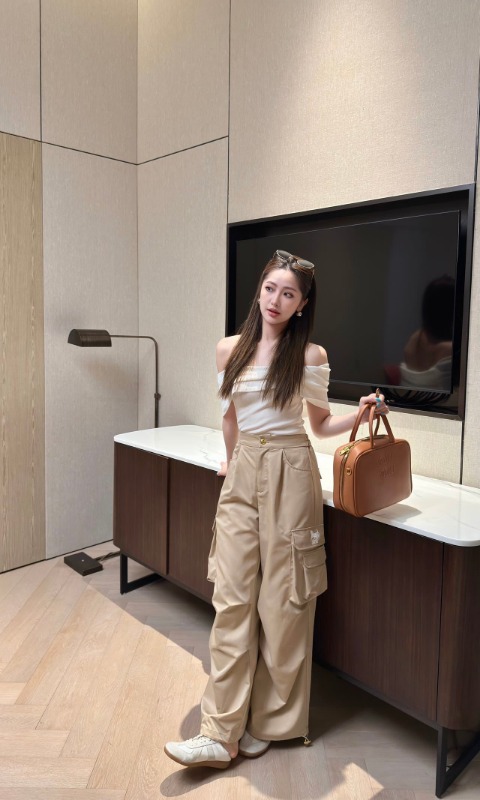 셀린느 2026SS 신상 와이드 팬츠