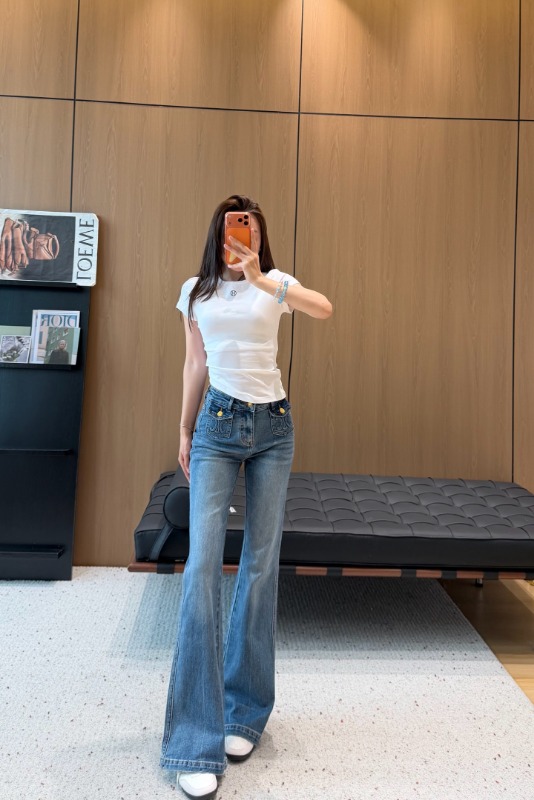 셀린느 26 신상 데님 팬츠