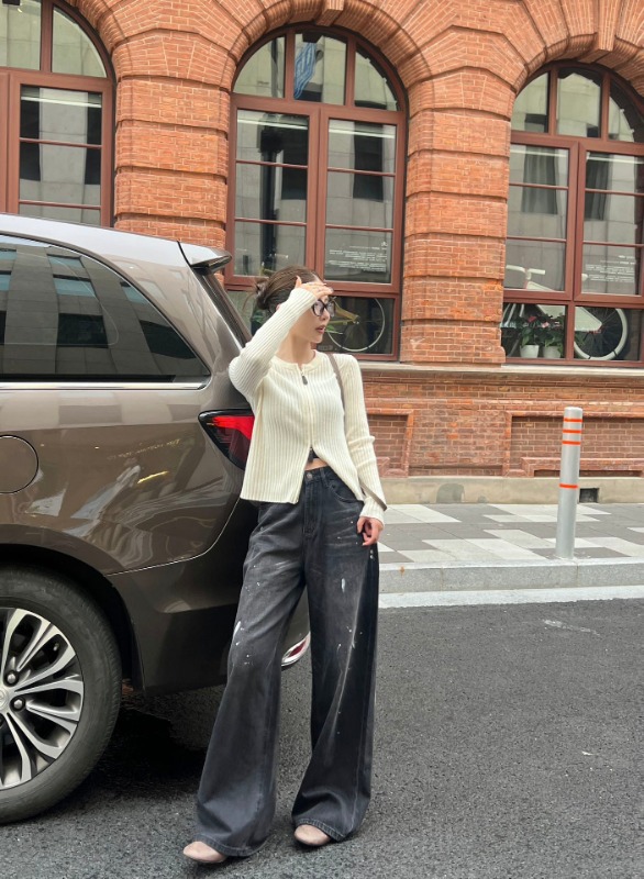 셀린느 26 이른 봄 신상 데님 팬츠