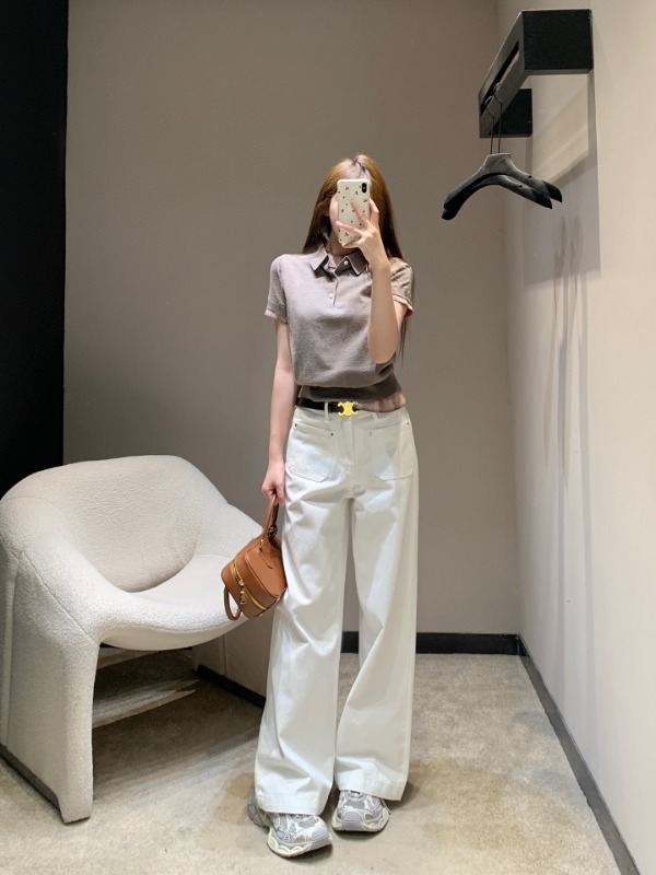 셀린느 26Ss 이른 봄 신상 더블포켓 팬츠