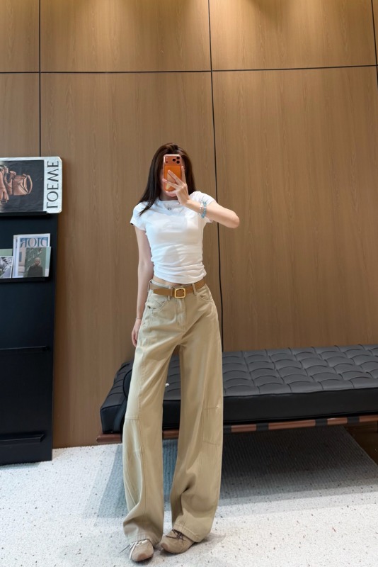 보테가 26 신상 와이드 팬츠