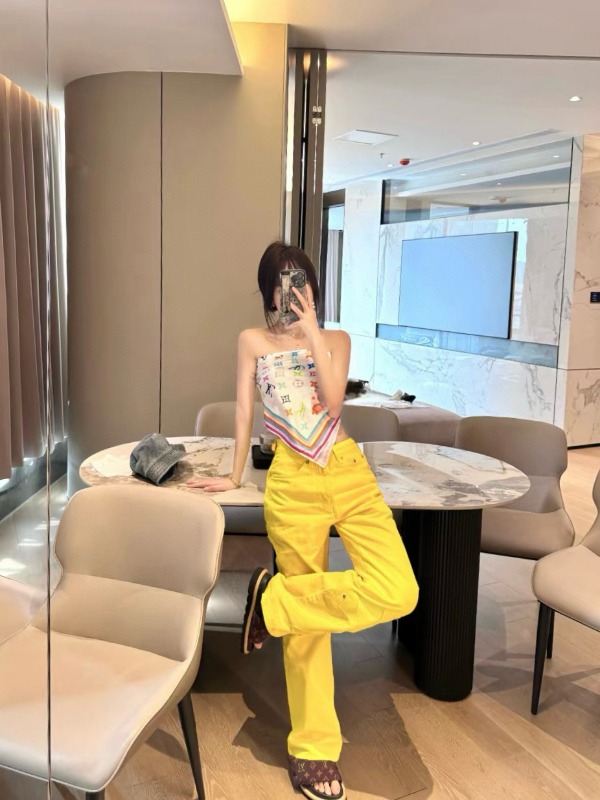크롬하츠 26ss 신상 데님 팬츠