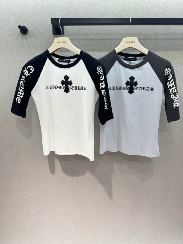 크롬하츠 26 자수 레터링 티