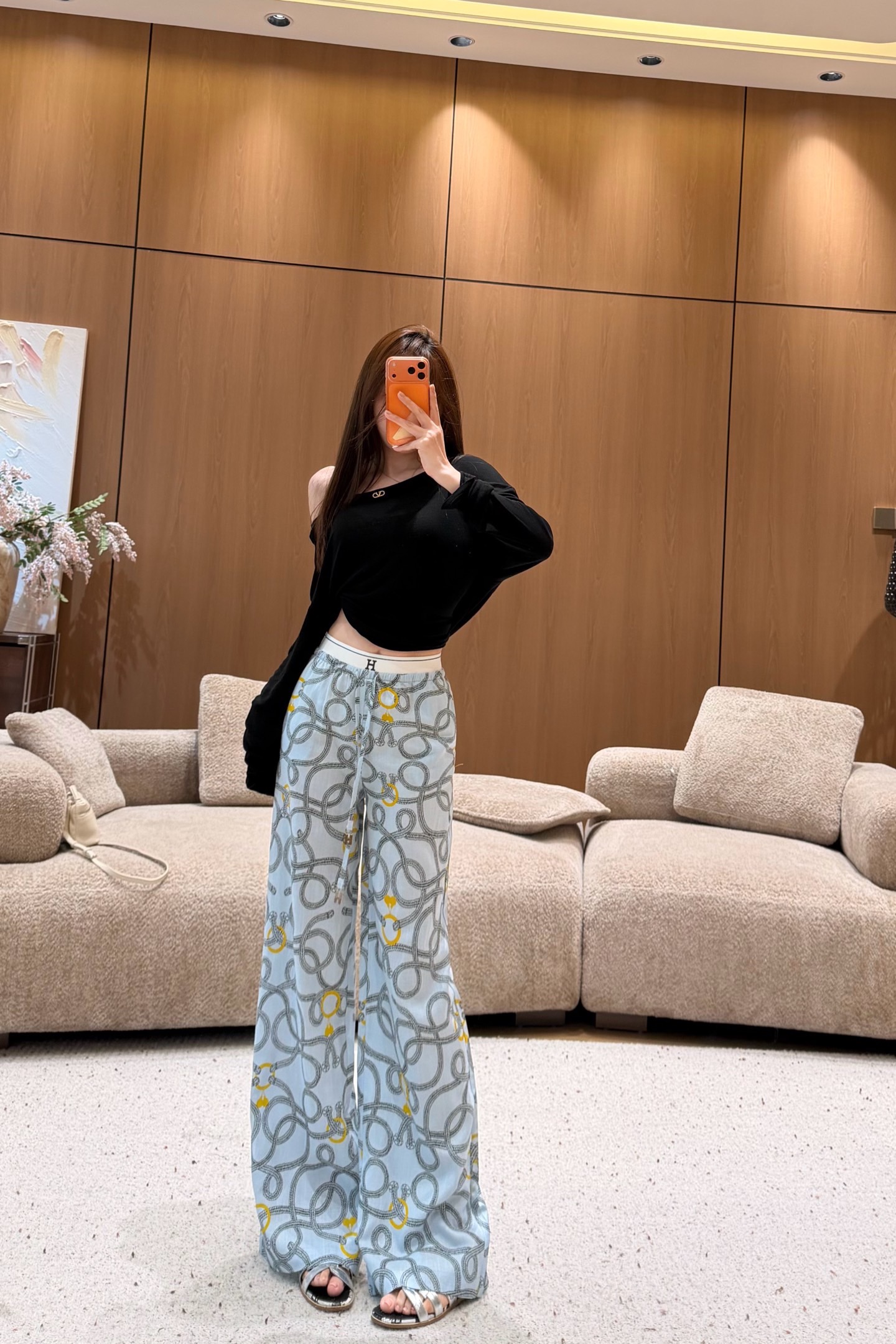 에르메스 26 신상 밴딩 팬츠