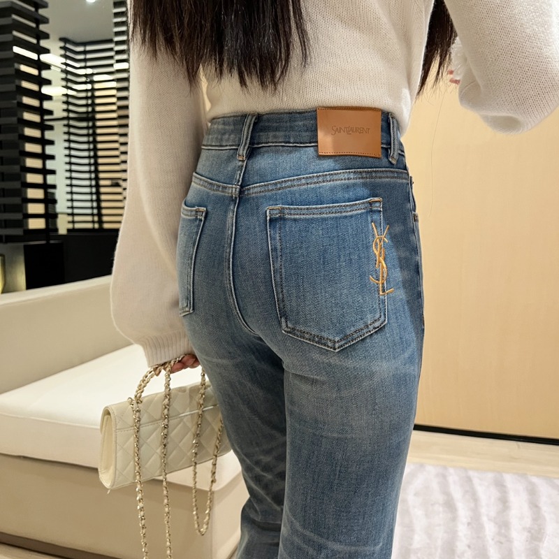 생로랑 26 데님 팬츠