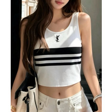 생로랑 2026 신상 자수 민소매