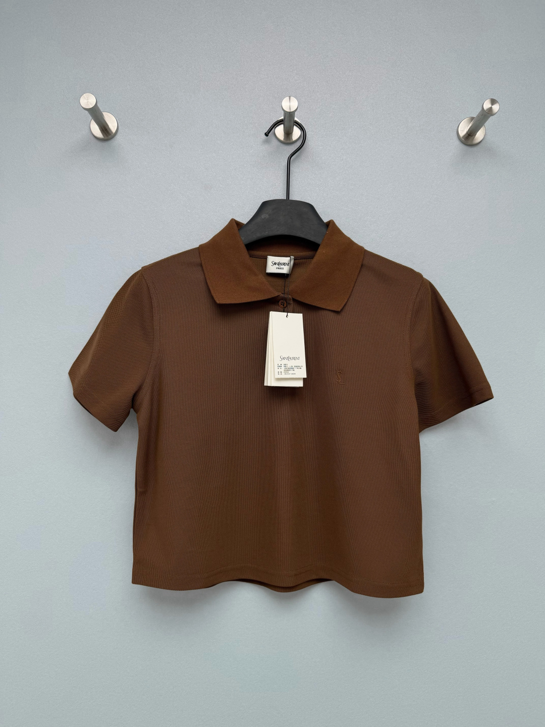 생로랑 26 자수 카라 반팔
