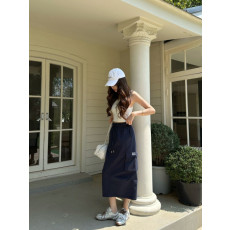 미우미우 2026SS 신상 카고 스커트