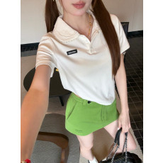 미우미우 26ss 봄 신상 반팔 티
