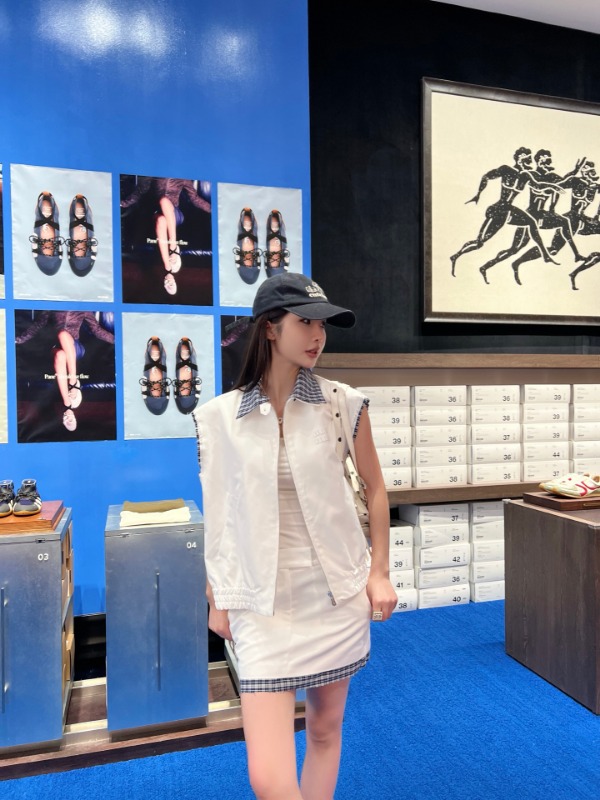 미우미우 26 신상 자켓&스커트 세트