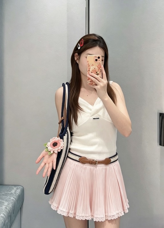 미우미우 26 플리츠 스커트