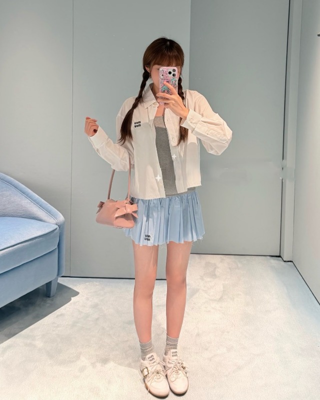 미우미우 26 신상 탑 원피스