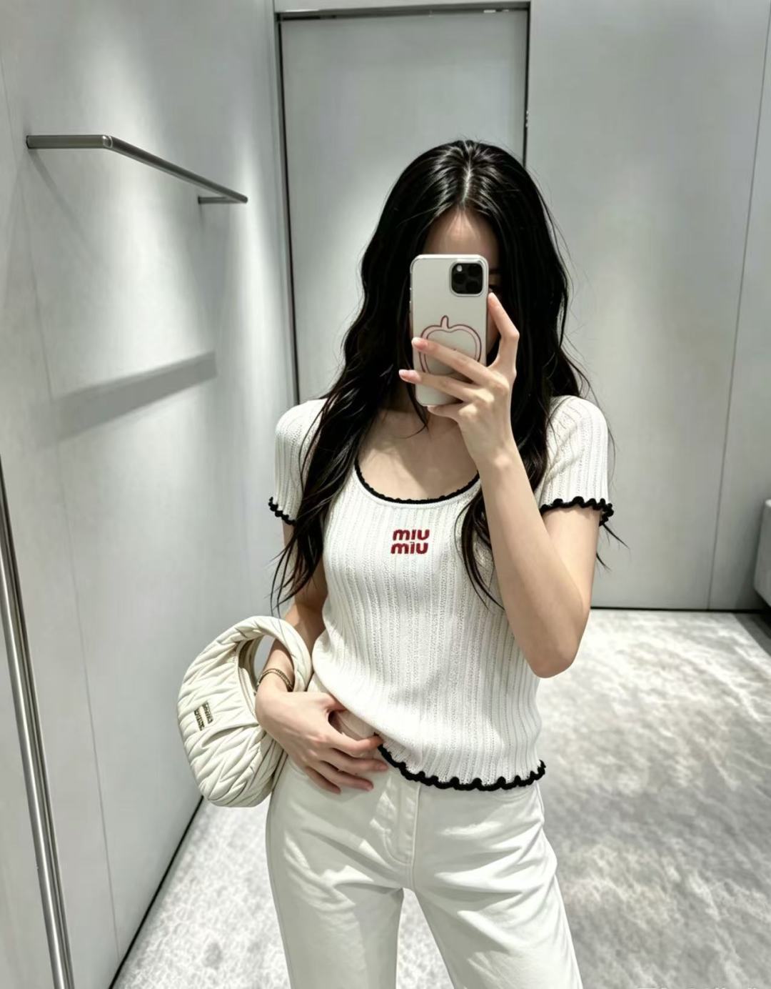 미우미우 봄 여름 신상 니트 반팔