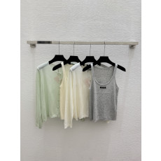 미우미우 봄여름 신상 가디건&나시