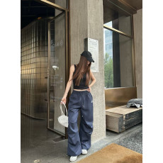 미우미우 2026FW 신상 와이드 팬츠