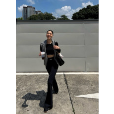 미우미우 26 초가을 신상 부츠컷 팬츠