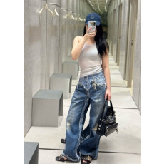 아미 26 신상 데님 팬츠