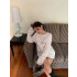 아미 26s 로고 긴팔 티