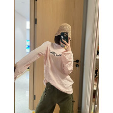 아미 26s 로고 긴팔 티