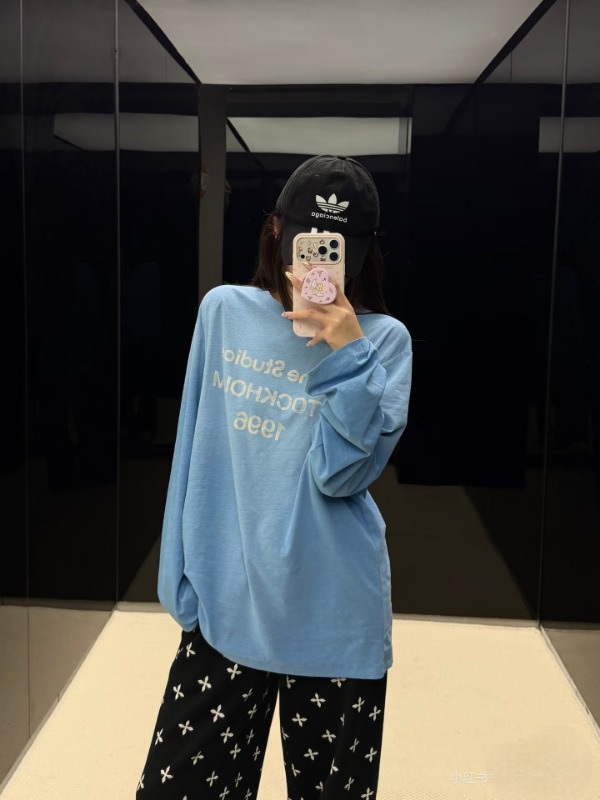 아미 26ss 1996 레터링 긴팔