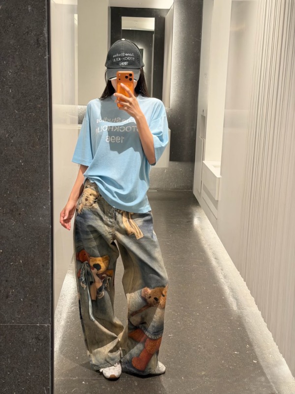 아미 26ss 1996 레터링 반팔