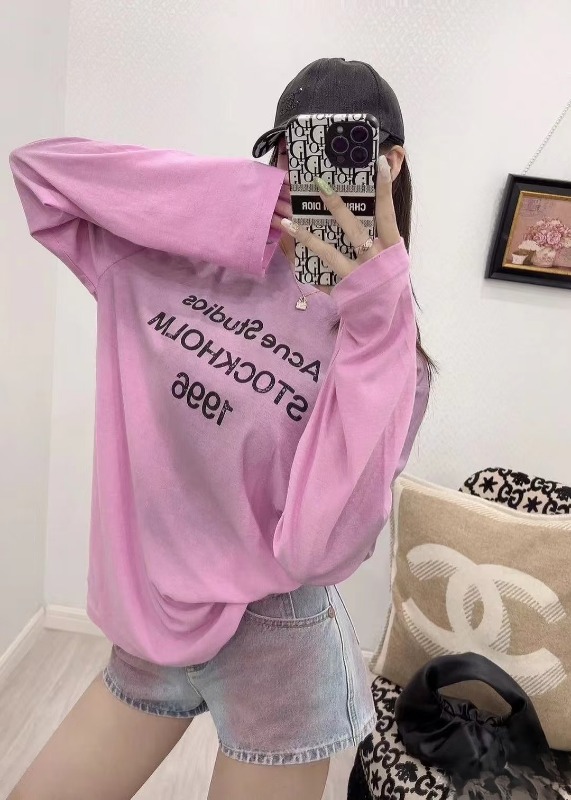 아미 26ss 1996 레터링 긴팔