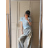 아미 26ss 1996 레터링 슬림 반팔