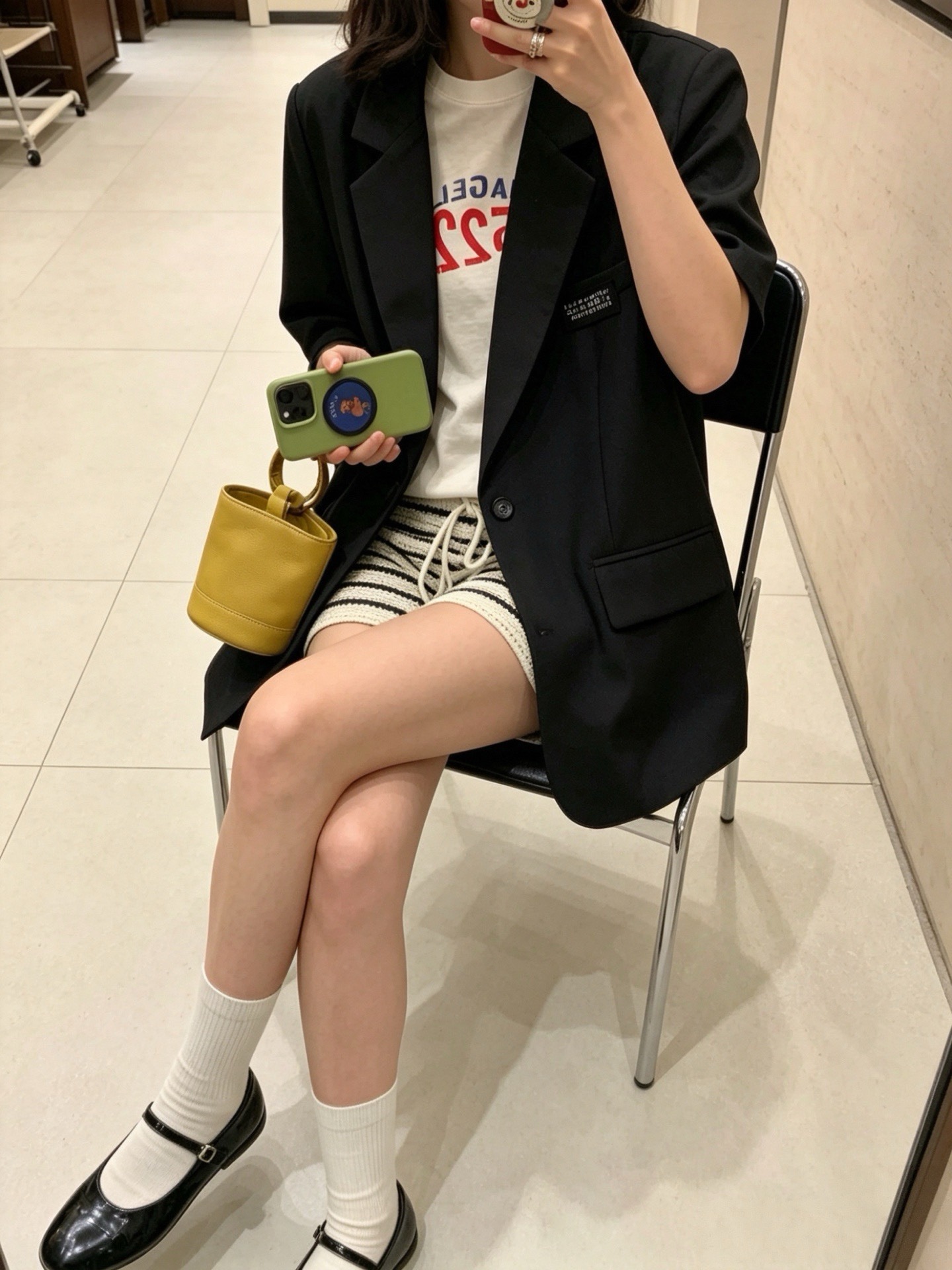 마르지엘라 26 여름 신상 반팔 자켓