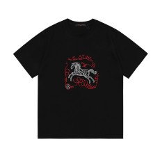 루이비통 26 신상 말 자수 반팔 티셔츠