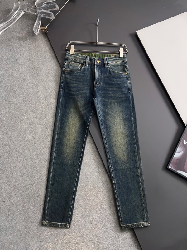 구찌 26SS 워싱 캐주얼 데님 팬츠