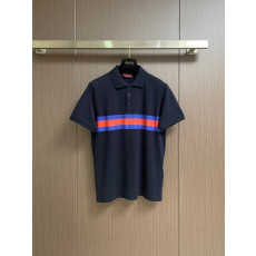 구찌 26SS 로고 자수 폴로 반팔 셔츠