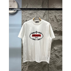 프라다 로고 반팔 티셔츠