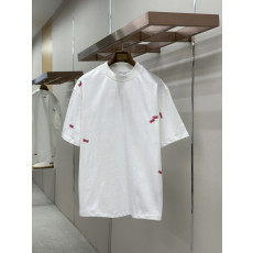 발렌시아가 26SS 신상 소매 자수 로고 반팔티
