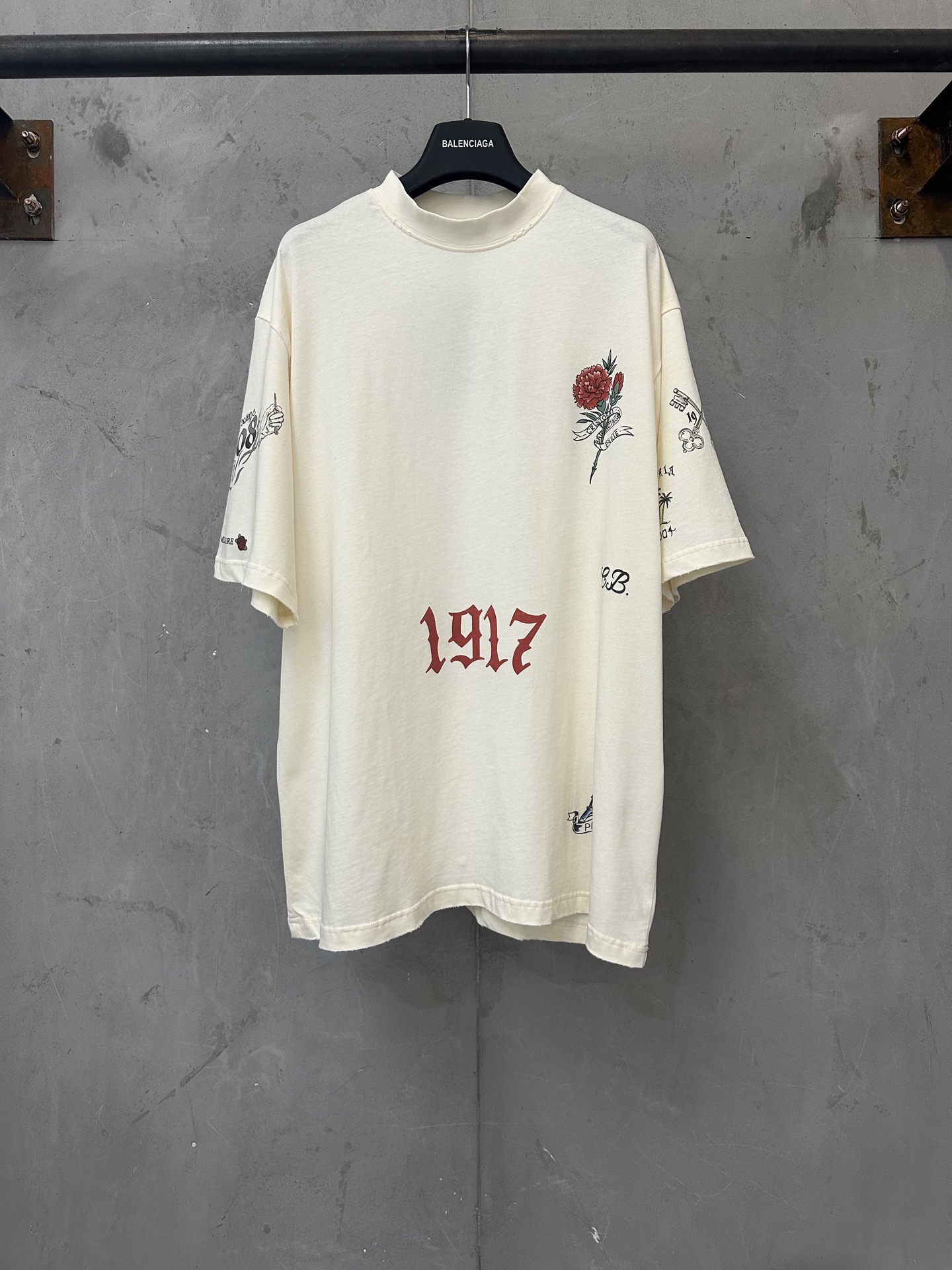 발렌시아가 26SS 1917 반팔 티셔츠