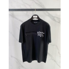 크롬하츠 신상 세미 오버핏 반팔 티셔츠