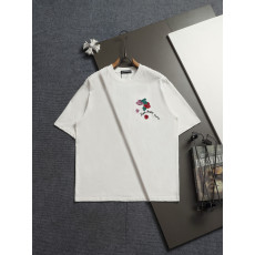 크롬하츠 패치 자수 반팔 티셔츠