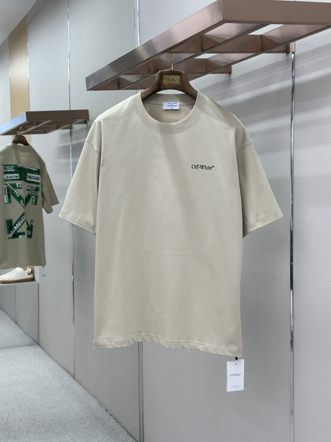 오프화이트 신상 오버핏 티셔츠