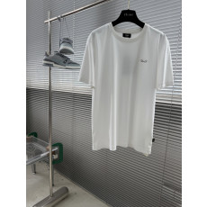 펜디 가슴 로고 반팔 티셔츠