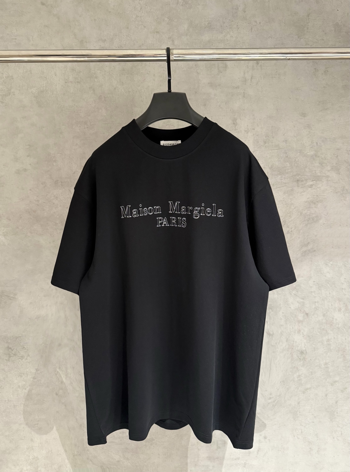 마르지엘라 신상 레터링 로고 반팔티