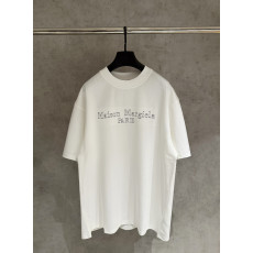 마르지엘라 신상 레터링 로고 반팔티