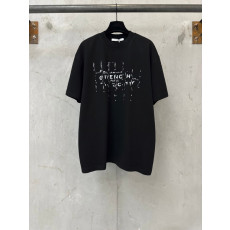 지방시 26SS 크랙 로고 반팔 티셔츠