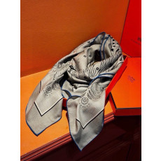 에르메스 Guepards Bandana double face scarf 스카프