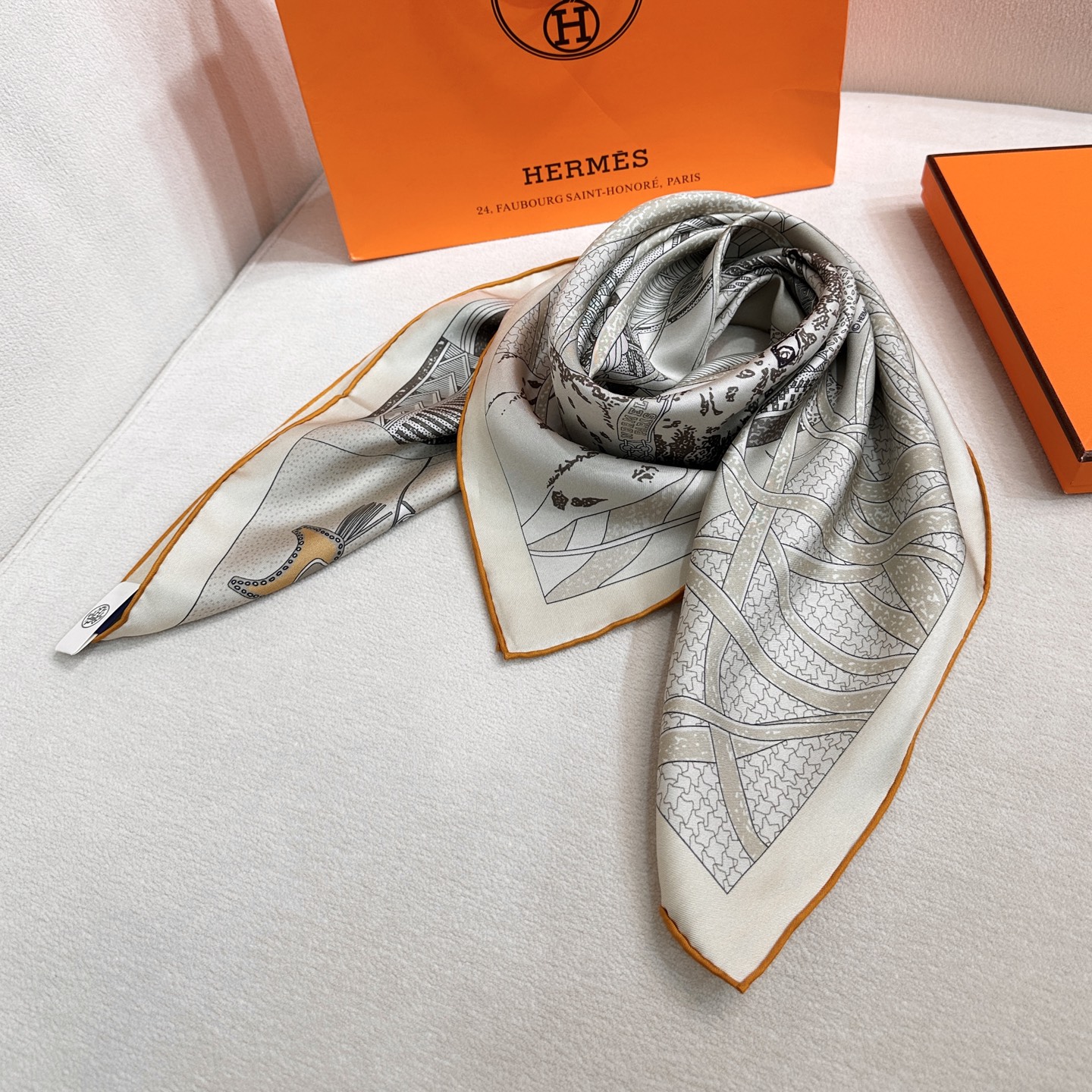 에르메스 Rendez-Vous Chez Hermes scarf 스카프