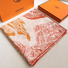에르메스 La Nouvelle Cite Cavaliere shawl 숄